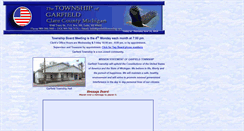 Desktop Screenshot of garfieldtownship.net